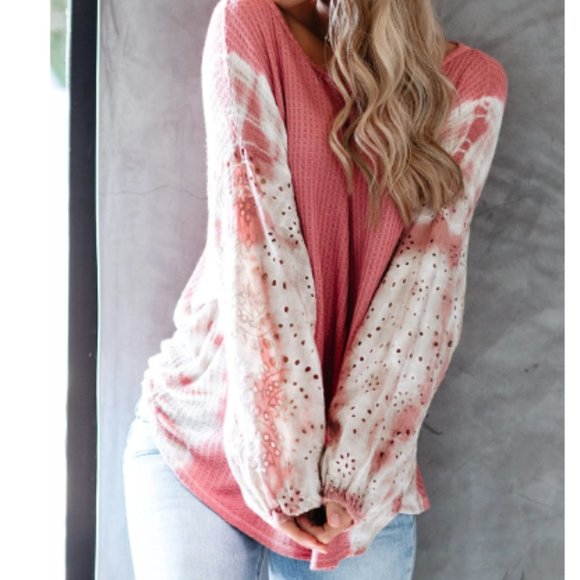 WALENTINA Contrast Sleeve Blouse - Picture 3 of 8